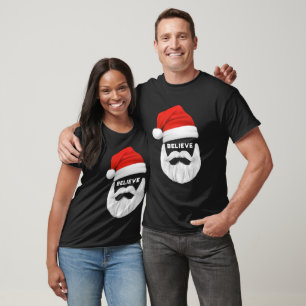 Camiseta Navidades Santa Claus Believe