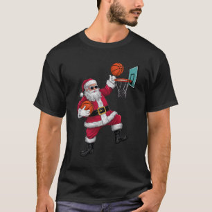 Camiseta Navidades Santa Claus celebrando navidades de balo