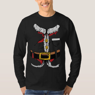 Camiseta Navidades Santa Claus Costume Fun Santa Sui