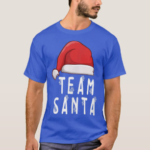 Camiseta Navidades, Santa Claus, el divertido equipo de San
