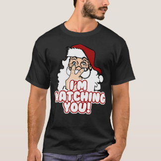 Camiseta Navidades - Santa Claus mira