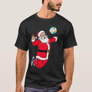 Camiseta Navidades Santa Claus se burlan del voleibol X