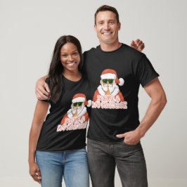 Camiseta Navidades Santa Claus Tengo un gran paquete