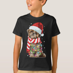 Camiseta Navidades Santa Dog, Shih Tzu, Perro Lover