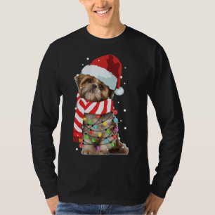 Camiseta Navidades Santa Dog, Shih Tzu, Perro Lover