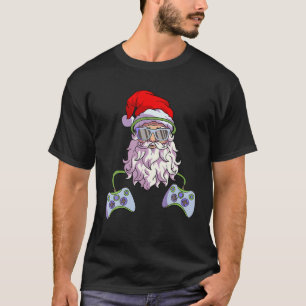 Camiseta Navidades Santa Guay Video Gamer Niños Chr