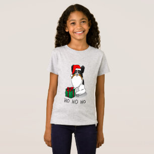Camiseta Navidades Santa Hat Papillon (tri-color) Diversión