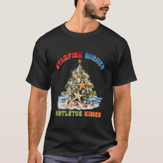 Camiseta Navidades Santa Ho Beach Funny Verano Julio Starfi