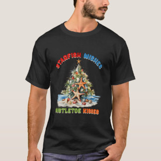 Camiseta Navidades Santa Ho Beach Funny Verano Julio Starfi