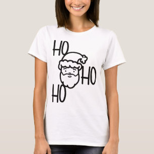 Camiseta Navidades Santa Ho Ho Ho Ho
