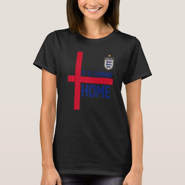 Camiseta Navidades Santa It's Viene Ho Home England Foo (Anverso)
