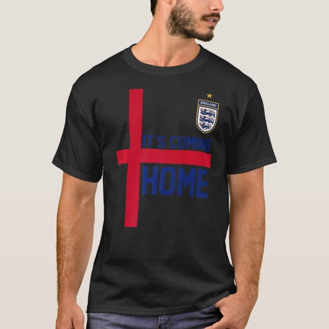 Camiseta Navidades Santa It's Viene Ho Home England Foo (Anverso)