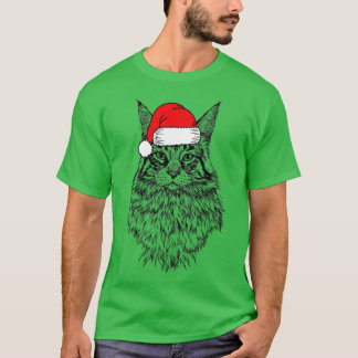 Camiseta Navidades Santa Maine durante la festividad del ga