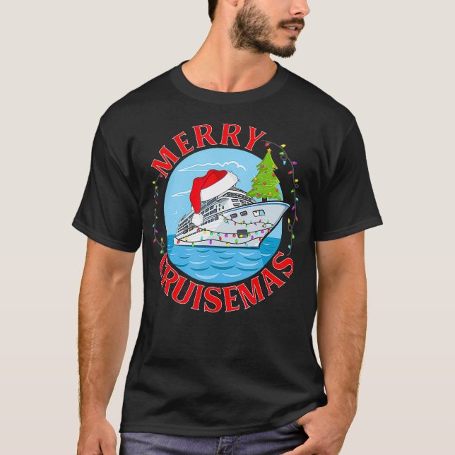 Camiseta Navidades Santa Reindeer de Merry Cruisemas 2021 (Anverso)