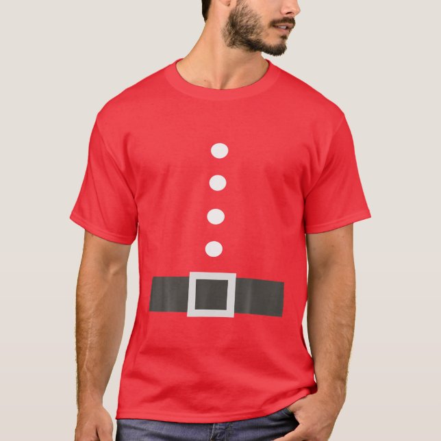 Camiseta Navidades Santa Shirt - Santa Claus Costume Fun Sa (Anverso)