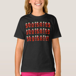 Camiseta Navidades Santa Squishies