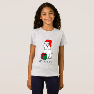 Camiseta Navidades Santa West Highland White Terrier Westie