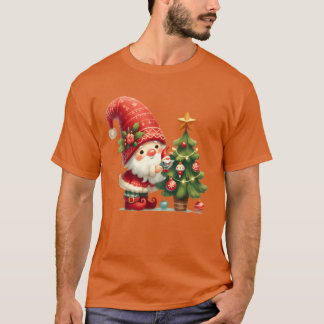 Camiseta Navidades Santaluces Feliz Navidad de Navidad Retr