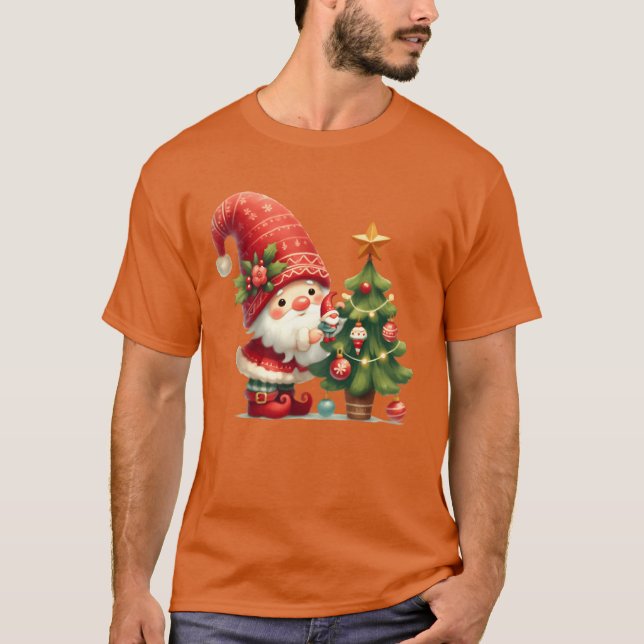 Camiseta Navidades Santaluces Feliz Navidad de Navidad Retr (Anverso)