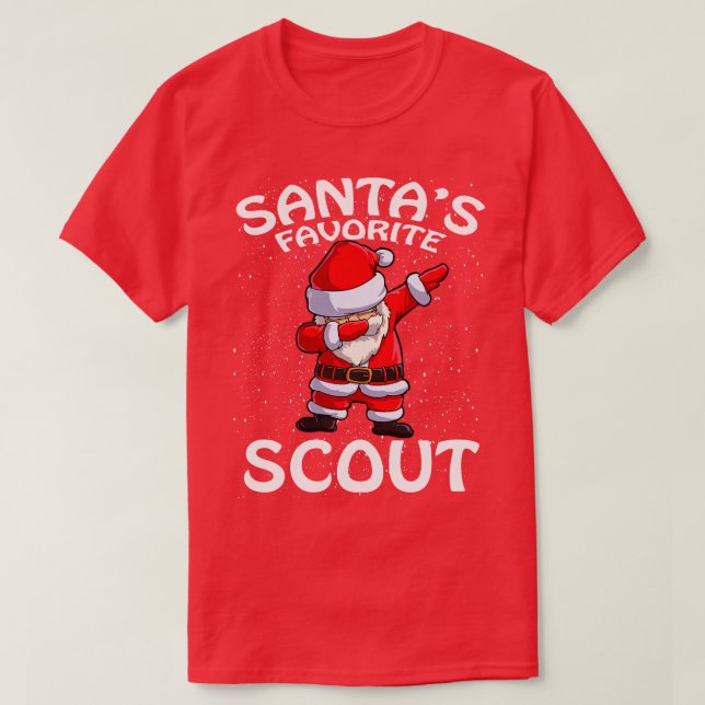 Camiseta Navidades Santas Favoritos Scout (Diseño del anverso)