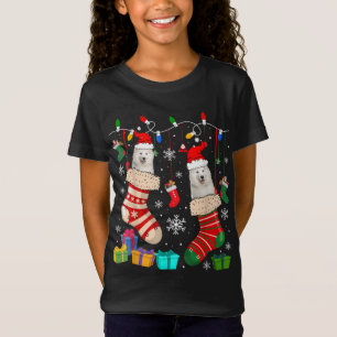 Camiseta Navidades Saquean A Pajama Samoyed Perro Perro Per