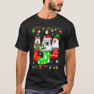 Camiseta Navidades Saquean Cachorro Pajama Estadounidense E