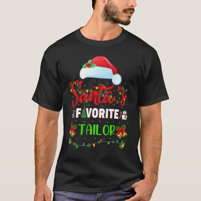 Camiseta Navidades sastre favoritos de Navidad (Anverso)