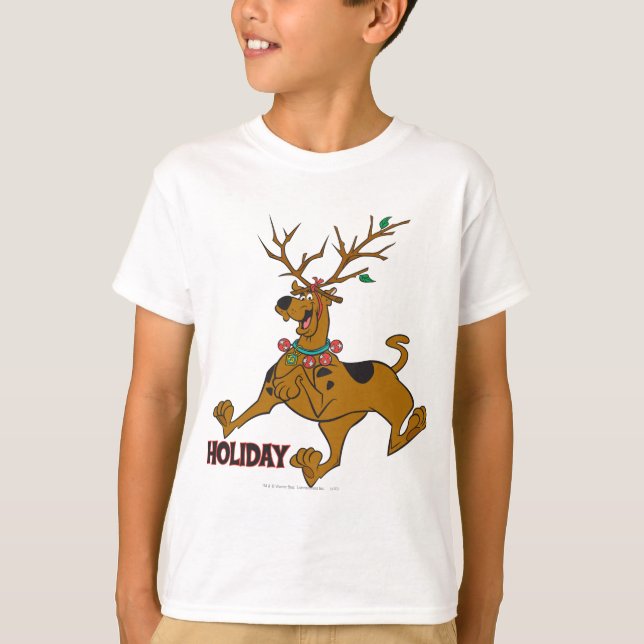 Camiseta Navidades Scooby-Doo (Anverso)