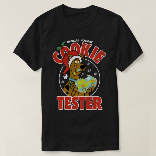 Camiseta Navidades ScoobyDoo Cookie Tester (Diseño del anverso)