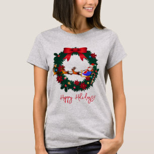 Camiseta Navidades se burlan de la cláusula Santa