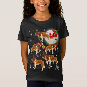 Camiseta Navidades se burlan de Santa Claus viajando en Sai