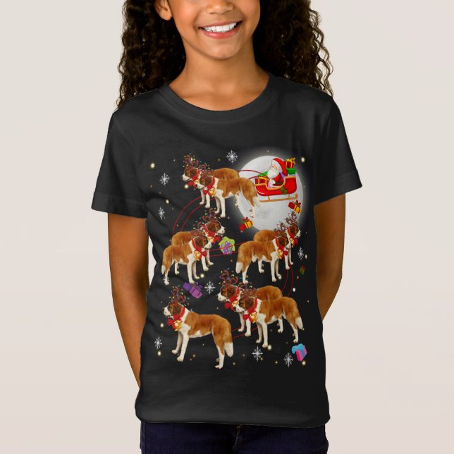 Camiseta Navidades se burlan de Santa Claus viajando en Sai (Anverso)