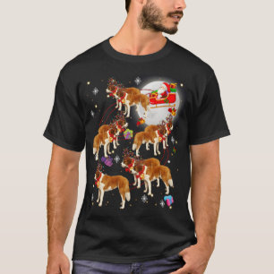 Camiseta Navidades se burlan de Santa Claus viajando en Sai