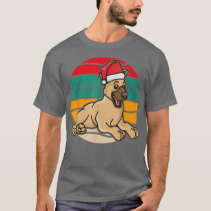Camiseta Navidades se burlan del perro pastor alemán usando