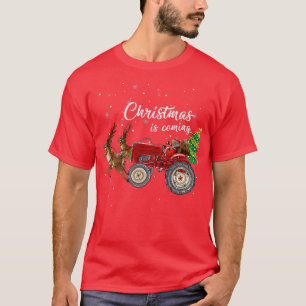 Camiseta Navidades se están convirtiendo en el extraño agri
