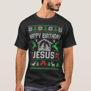 Camiseta Navidades se portan feliz cumpleaños, festividad d