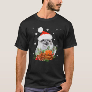 Camiseta Navidades Sea Lion Festividad Harp Seal Navidad An