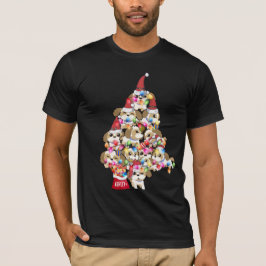 Camiseta Navidades Shih tzu Perro cachorro