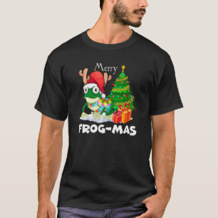 Camiseta Navidades Silly Rana Ropa De Rana Merry Frog Mas P
