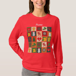 Camiseta Navidades Símbolos Medley Art Thunder_Cove