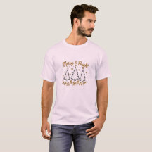Navidades simples y copos de nieve - Merry y Brigh