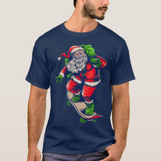 Camiseta Navidades skateboarding santa 62