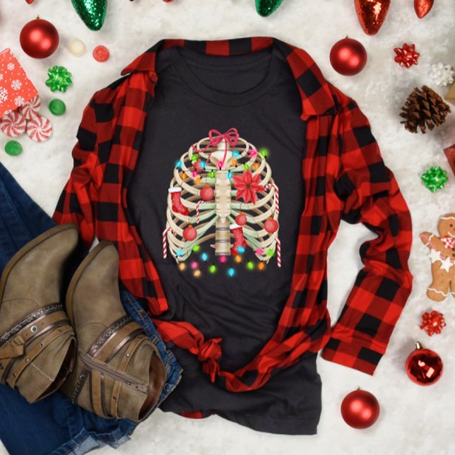 Camiseta Navidades Skeleton (Subido por el creador)