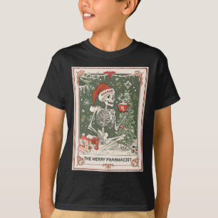 Camiseta Navidades Skeleton Tarot Card