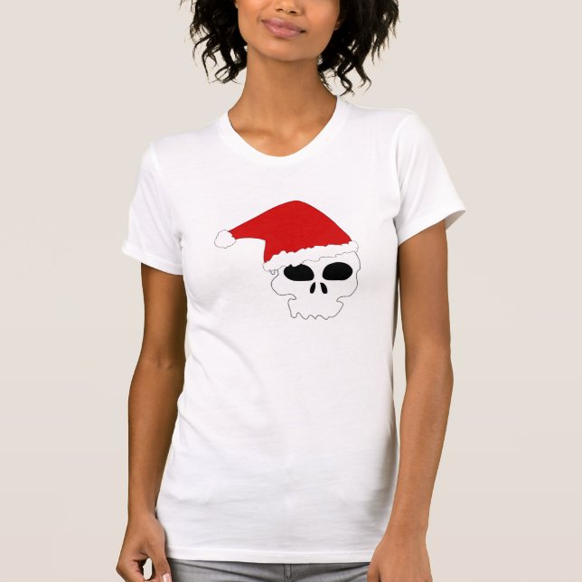 Camiseta Navidades Skull (Anverso)