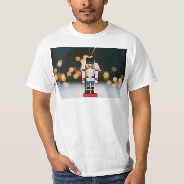 Camiseta Navidades SlipperyOrnamento figurio nutcracker de  (Anverso)
