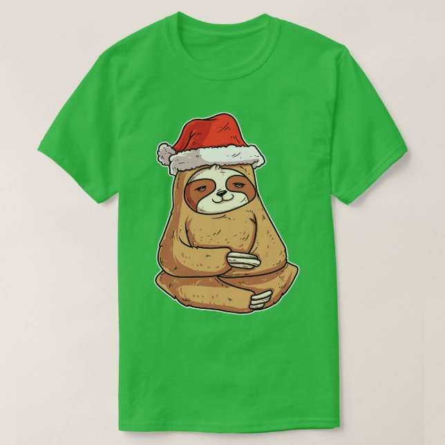 Camiseta Navidades Sloth (Diseño del anverso)