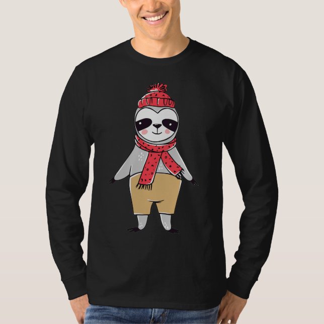 Camiseta Navidades Sloths (Anverso)