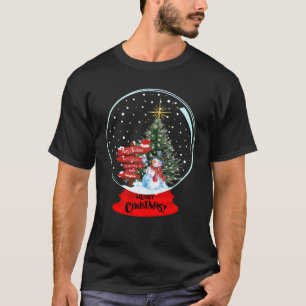 Camiseta Navidades Snowglobe Feliz Navidad