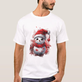 Camiseta Navidades snowman